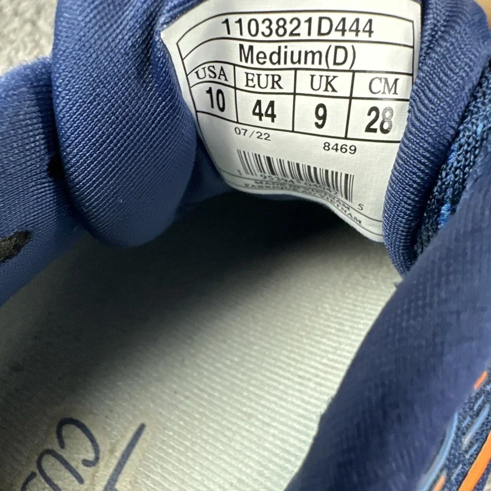 Brooks Glycerin 20 Running Shoes Men 10 D Blue Athletic Sneakers 1103821D444